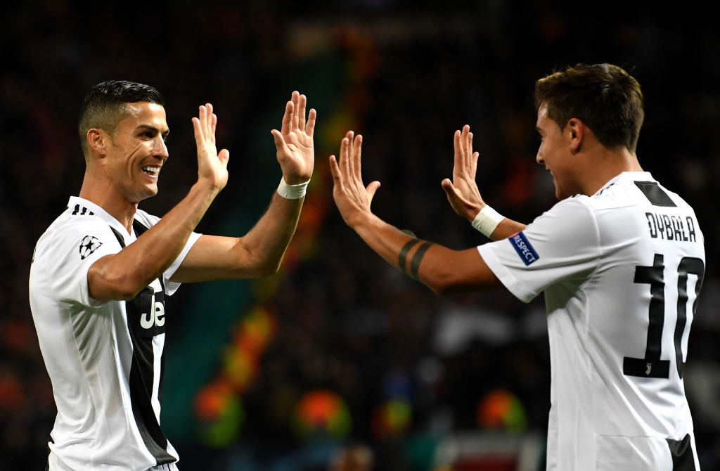 ronaldo, dybala