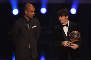 Pep Guardiola, Lionel Messi