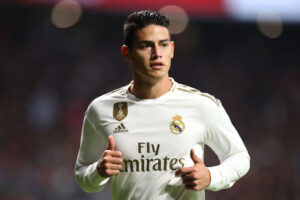 James Rodriguez, Real Madrid, Everton