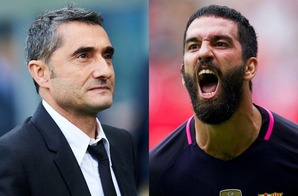 Arda Turan, Ernesto Valverde, FC Barcelona