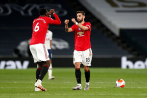 Paul Pogba, Bruno Fernandes, Manchester United