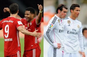 Robert Lewandowski, Serge Gnabry, Cristiano Ronaldo, Gareth Bale