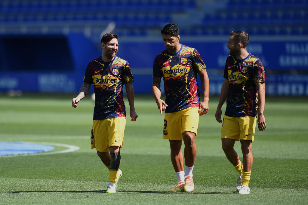 Luis Suarez, Lionel Messi