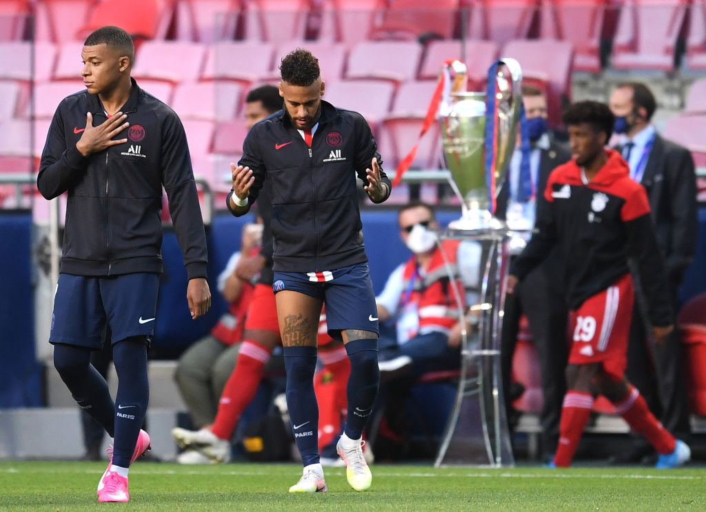 Neymar, Kylian Mbappe, PSG, Champions League
