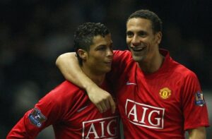 Cristiano Ronaldo, Rio Ferdinand, Manchester United