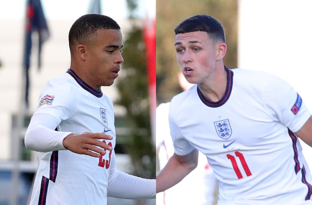 Mason Greenwood & Phil Foden - England