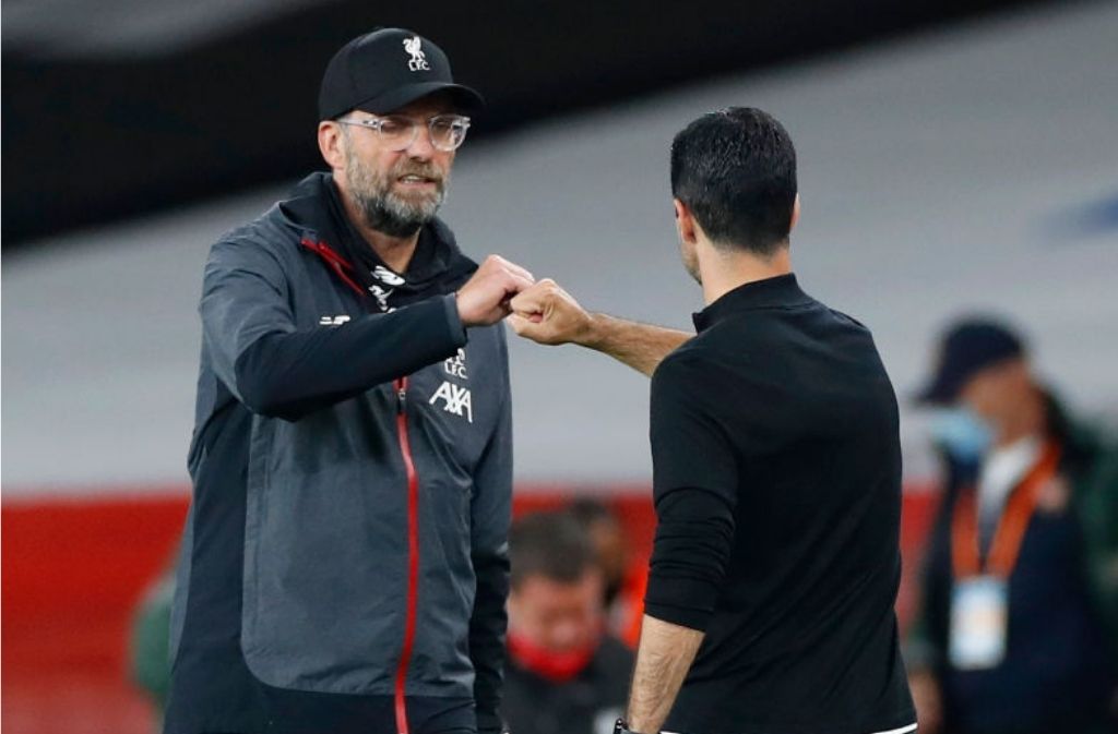 Klopp, Arteta