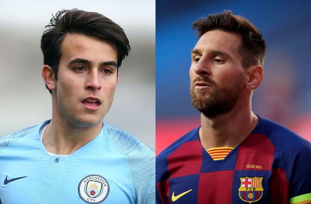 Eric Garcia, Lionel Messi, Manchester City