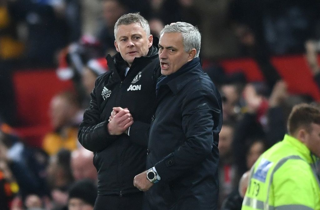Ole Gunnar Solskjaer, Jose Mourinho, Manchester United