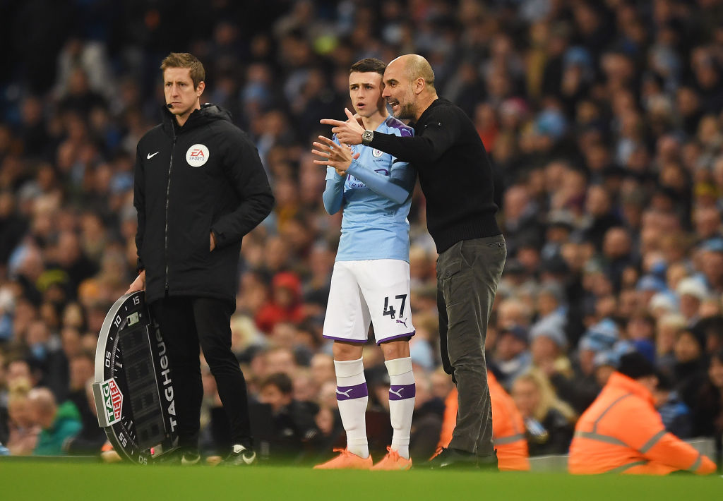 Guardiola, Foden