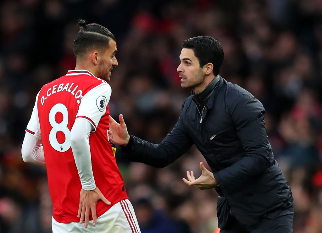 Ceballos, Arteta