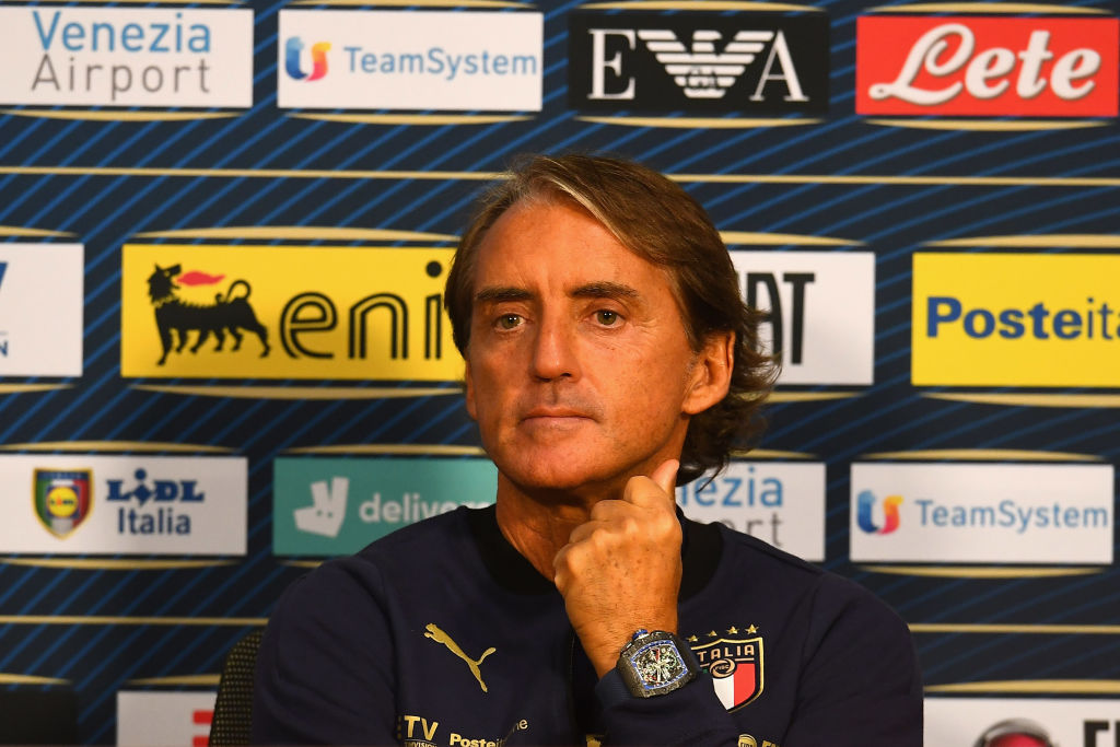 Mancini at Italy