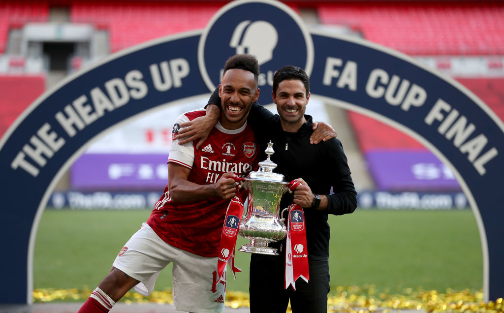 Arteta, Aubameyang
