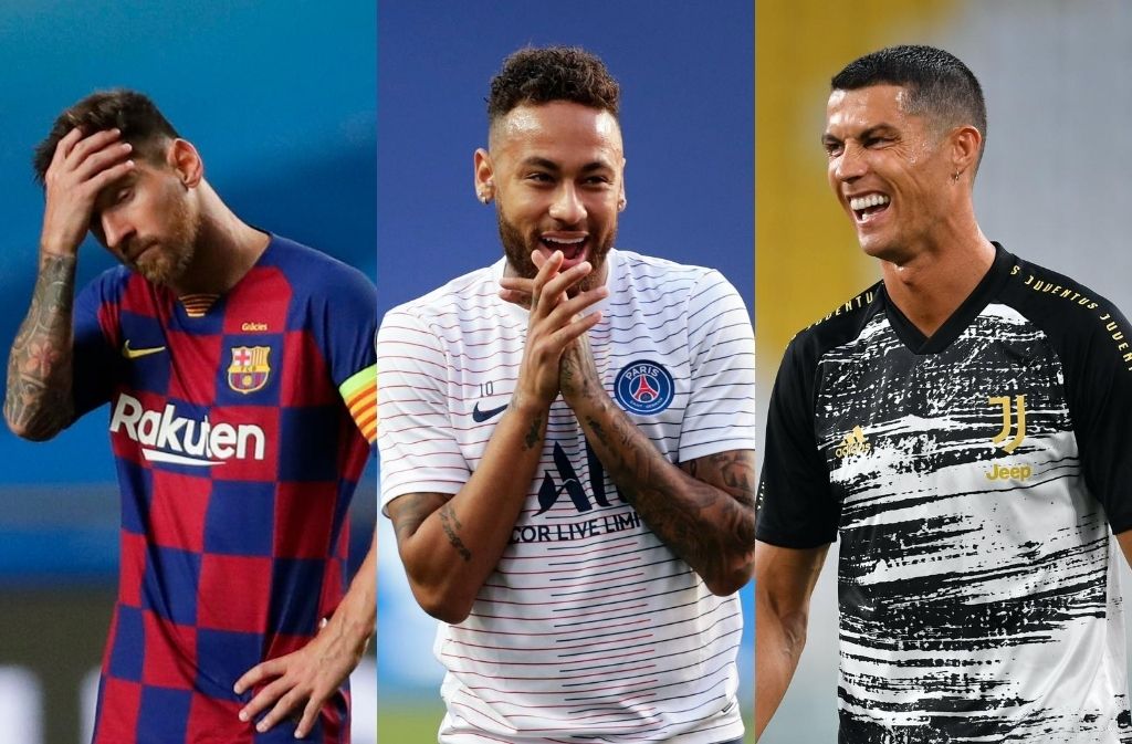 Lionel Messi, Neymar, Cristiano Ronaldo