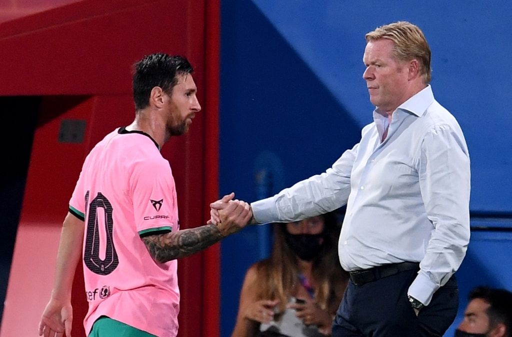 Ronald Koeman, Lionel Messi, FC Barcelona