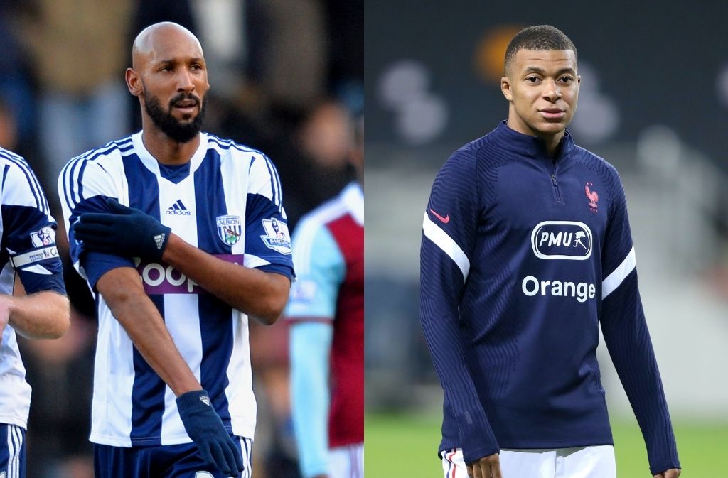 Nicolas Anelka, Kylian Mbappe