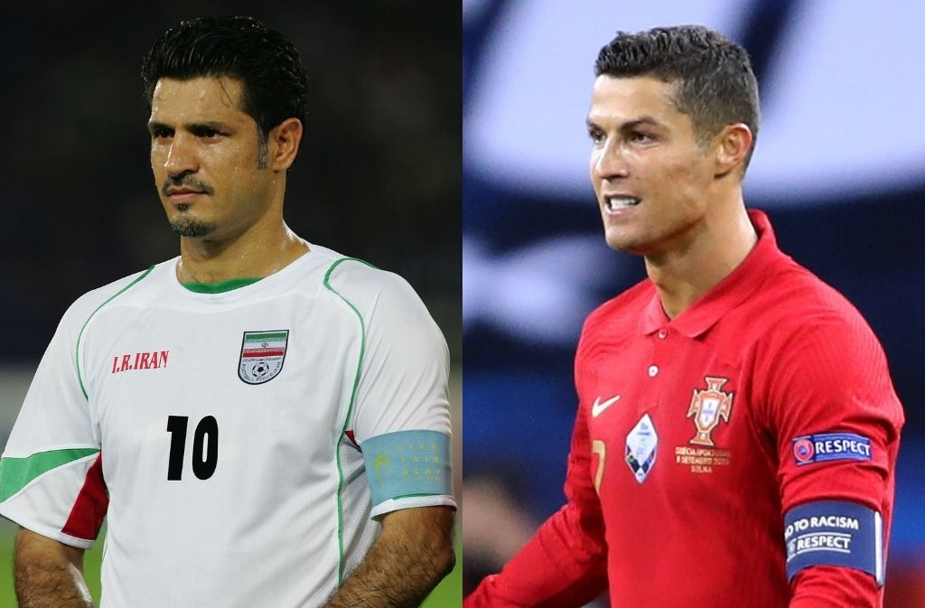 Ali Daei, Cristiano Ronaldo