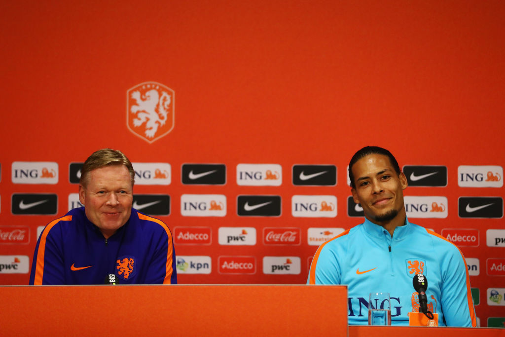 Ronald Koeman, Virgil van Dijk