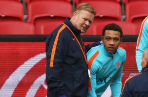 Ronald Koeman, Memphis Depay, FC Barcelona