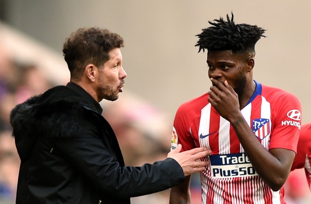 Diego Simeone & Thomas Partey - Atletico Madrid