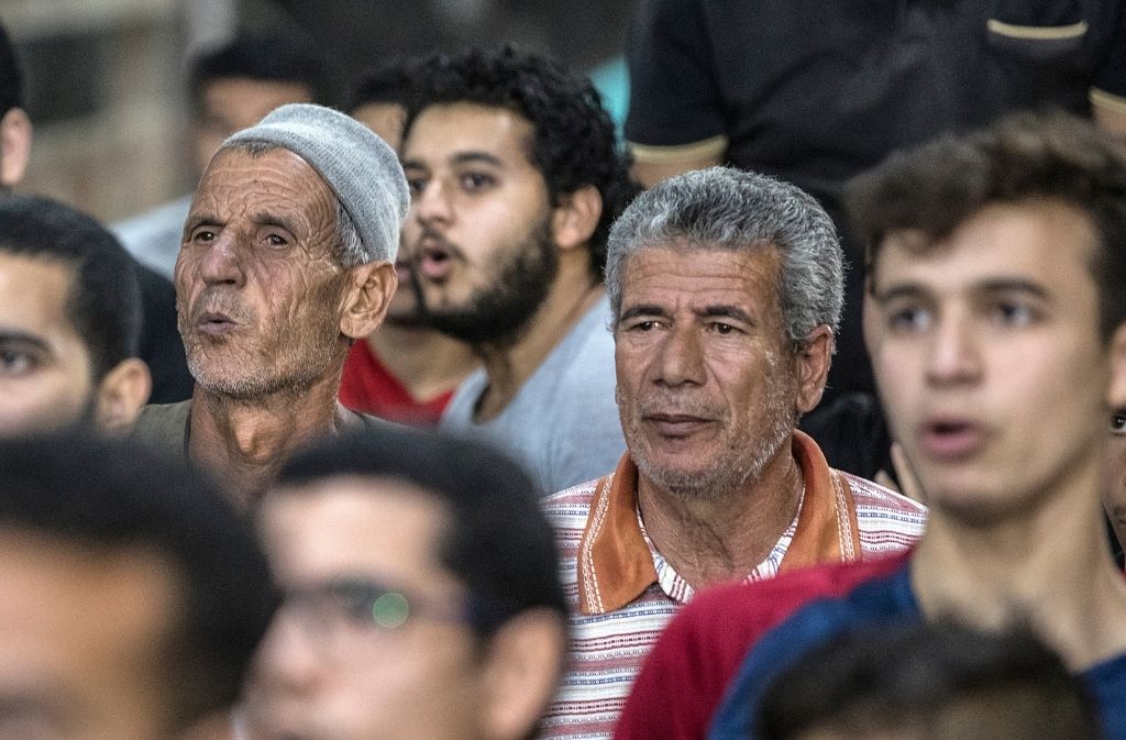 Egyptian football fans