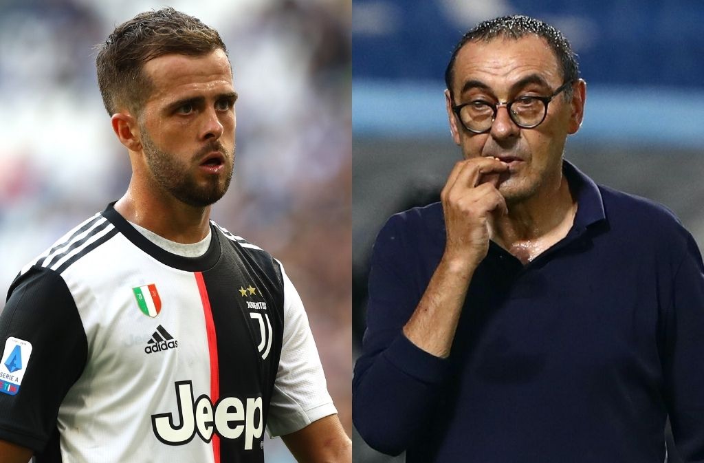 Miralem Pjanic, Maurizio Sarri, Juventus
