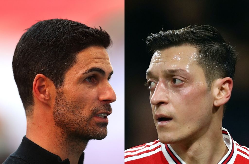 Mikel Arteta, Mesut Ozil, Arsenal