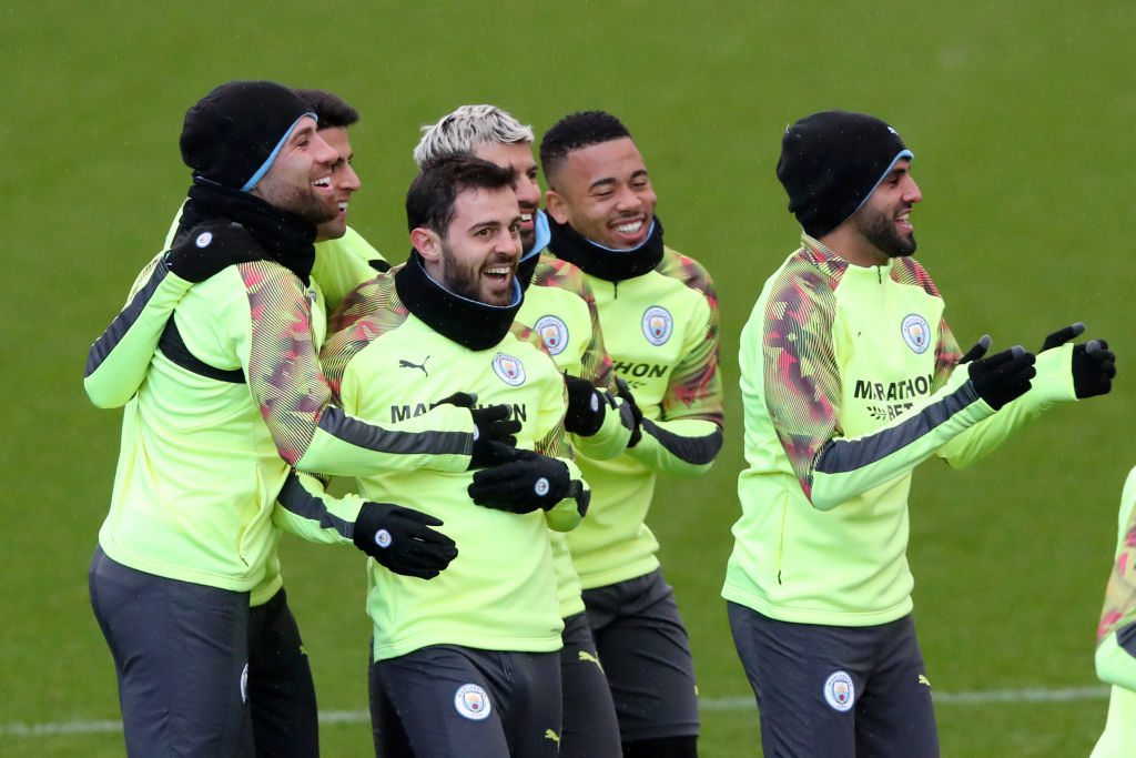 Gabriel Jesus, Bernardo Silva, Manchester City
