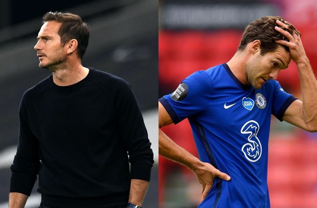 Frank Lampard, Marcos Alonso, Chelsea