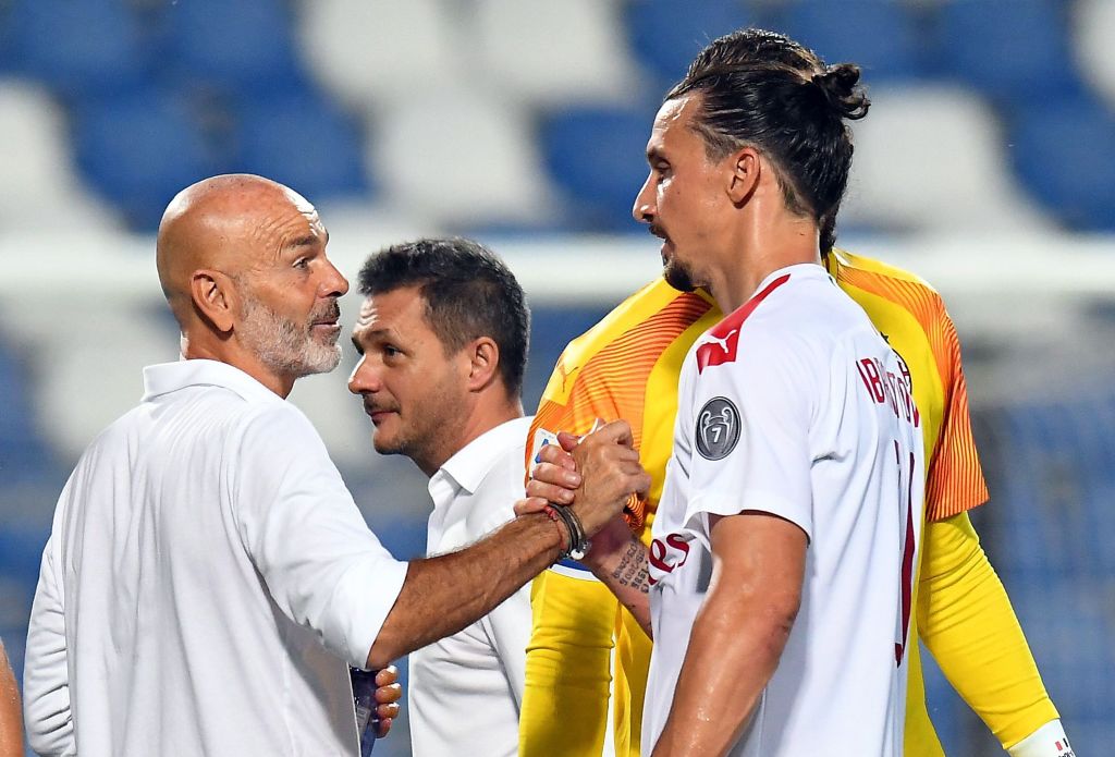 Stefano Pioli, Zlatan Ibrahimovic, AC Milan