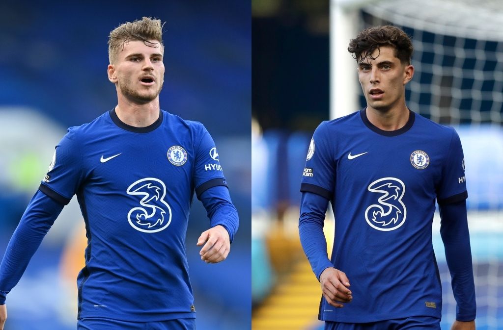 Timo Werner, Kai Havertz, Chelsea