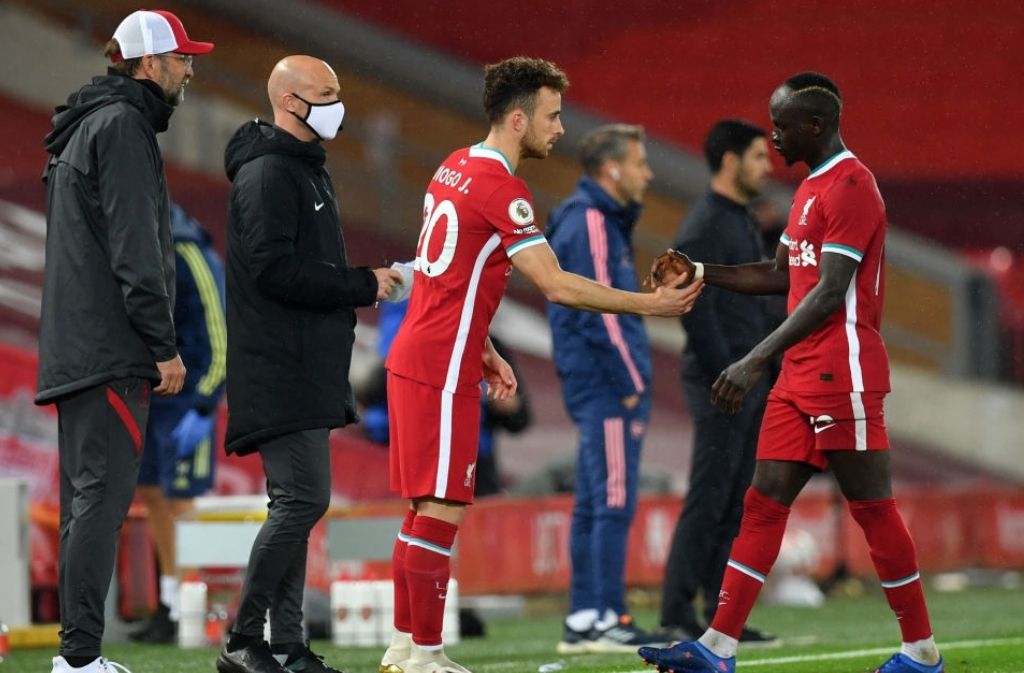 Diogo Jota, Sadio Mane, Liverpool