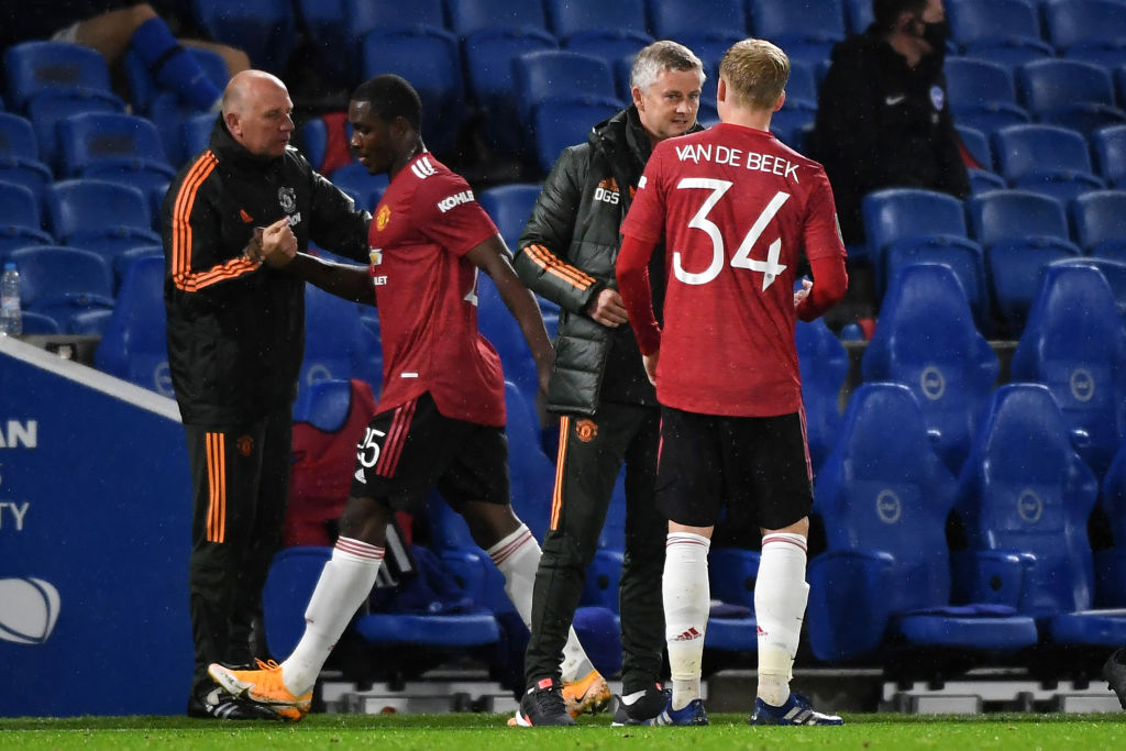 Ole Gunnar Solskjaer, Donny van de Beek