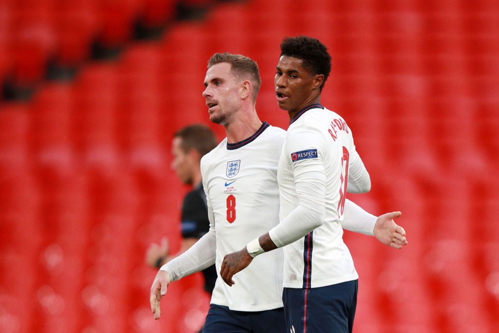 Henderson, Rashford, England