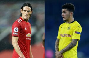 Edinson Cavani, Jadon Sancho