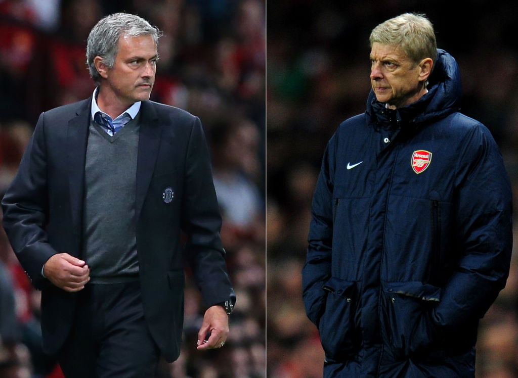 Mourinho, Wenger