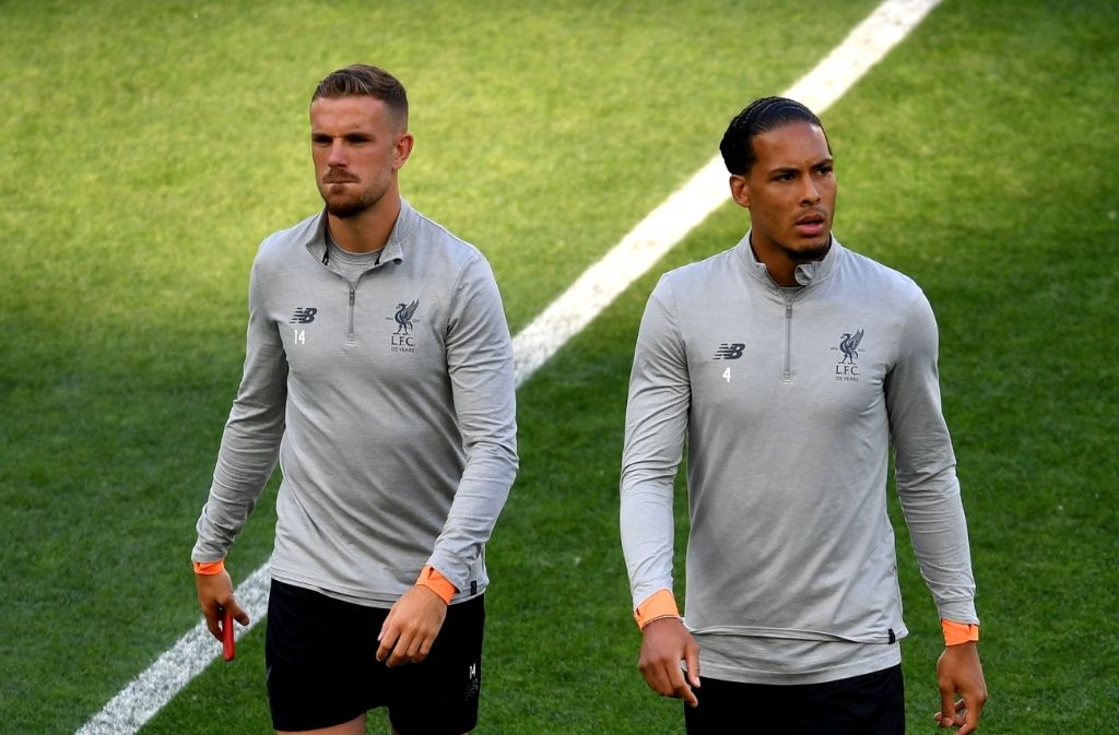 Jordan Henderson, Virgil van Dijk, Liverpool