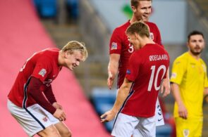 Erling Haaland, Martin Odegaard, Norway, Romania