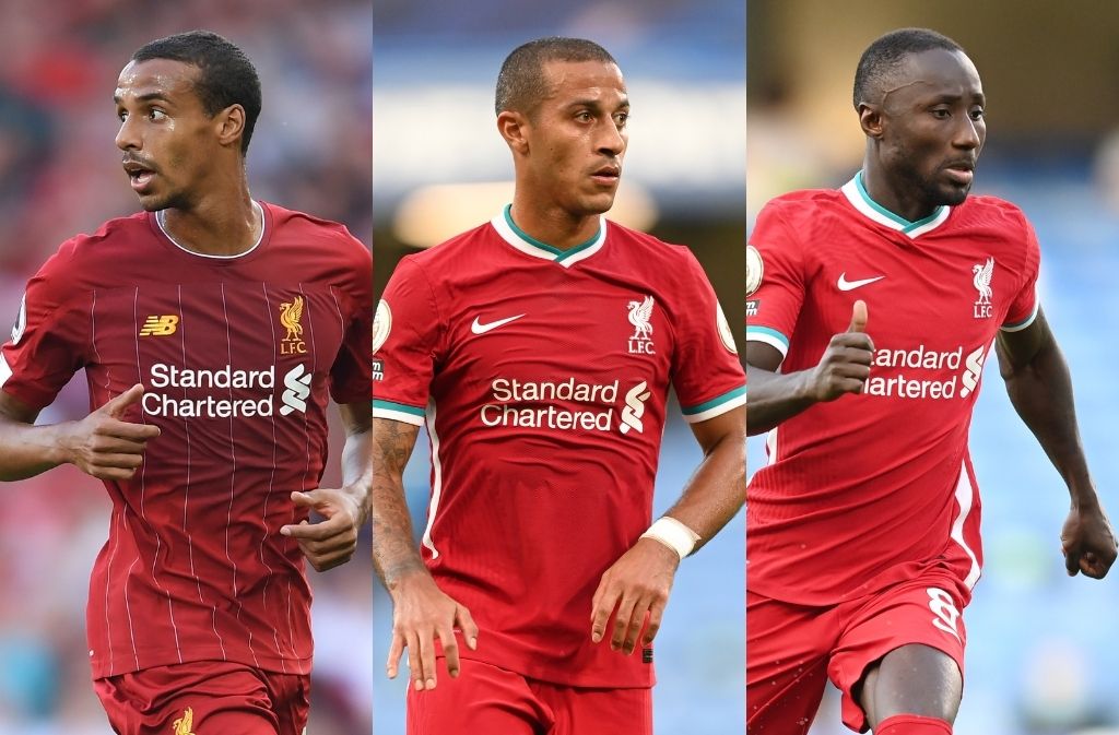 Joel Matip, Thiago Alcantara, Naby Keita - Liverpool