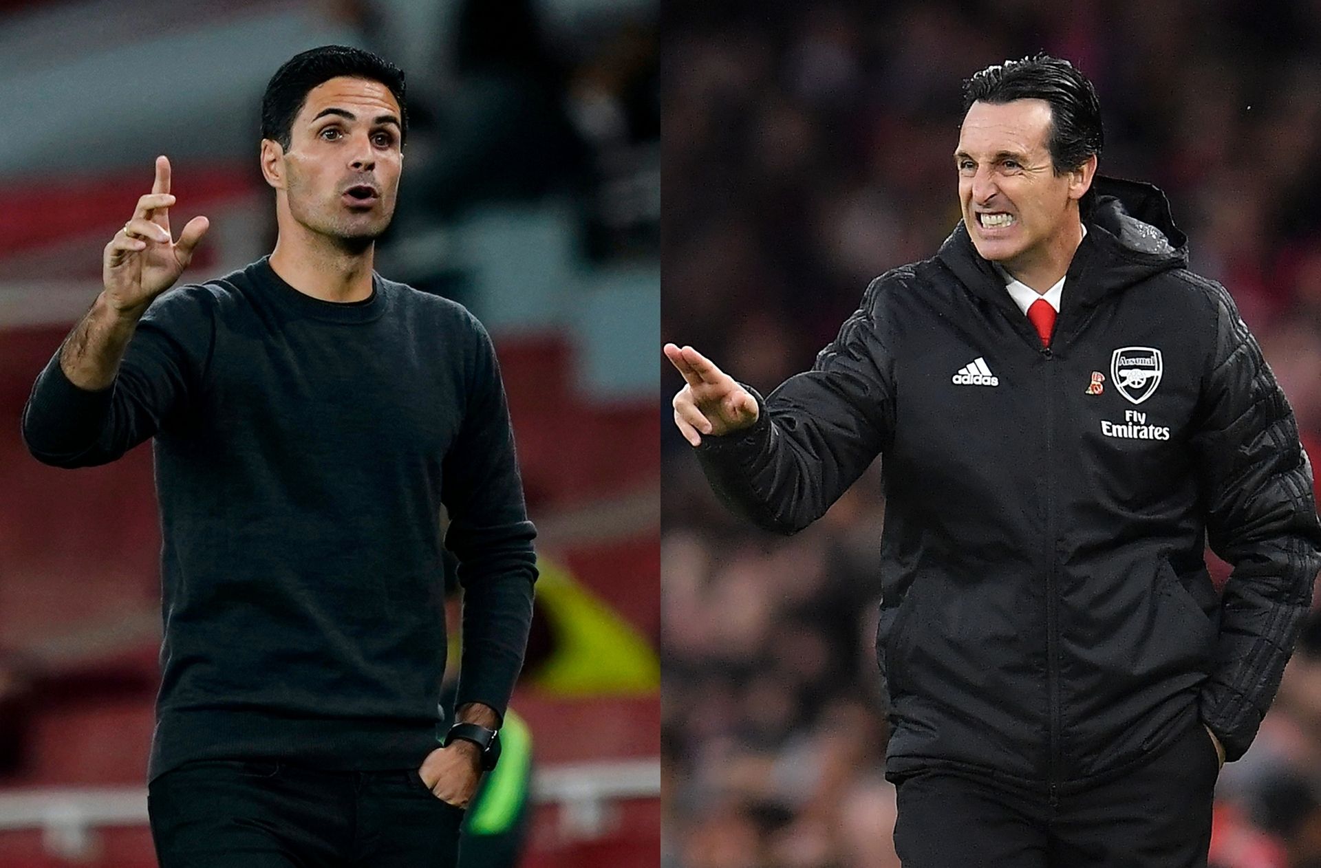Mikel Arteta, Unai Emery, Arsenal