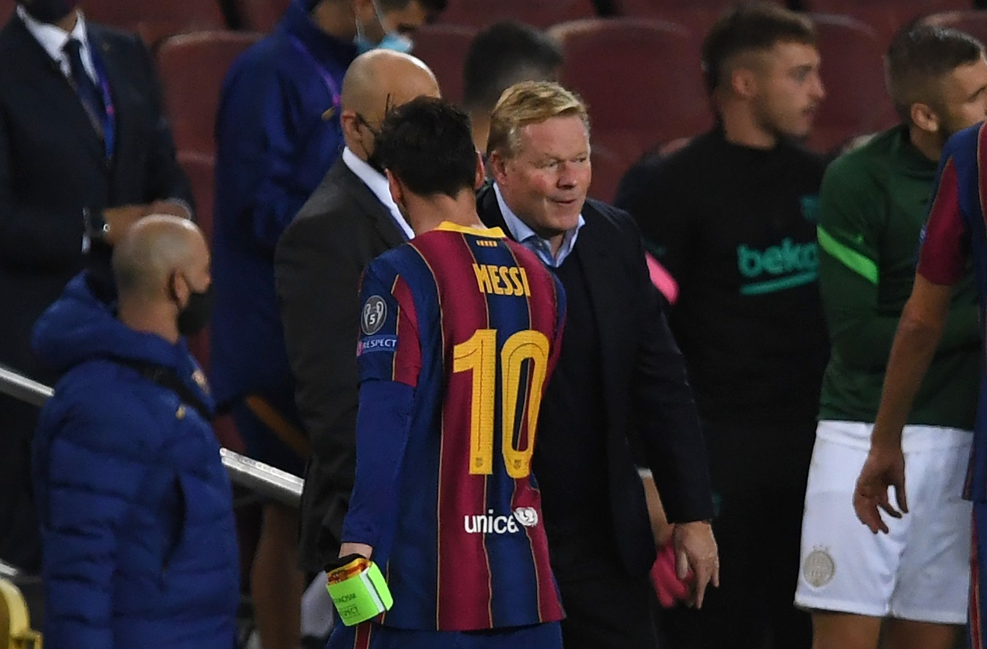 Lionel Messi, Ronald Koeman, FC Barcelona