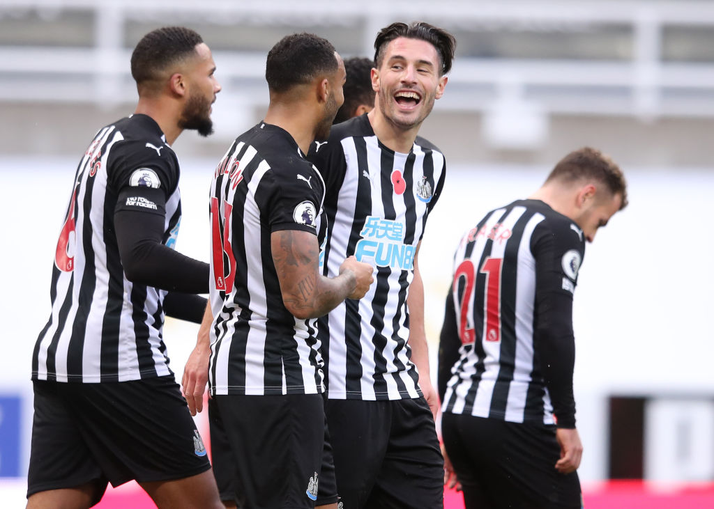 Wilson against Everton