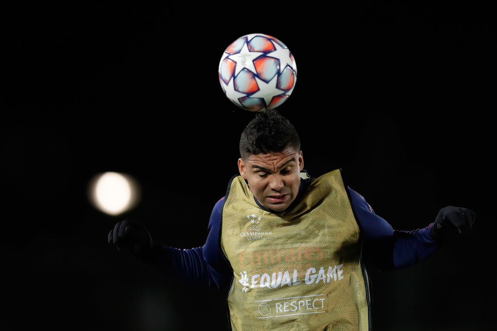 Casemiro on Champions League