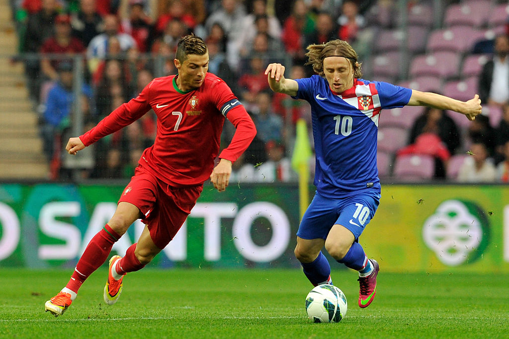 Cristiano Ronaldo, Luka Modric