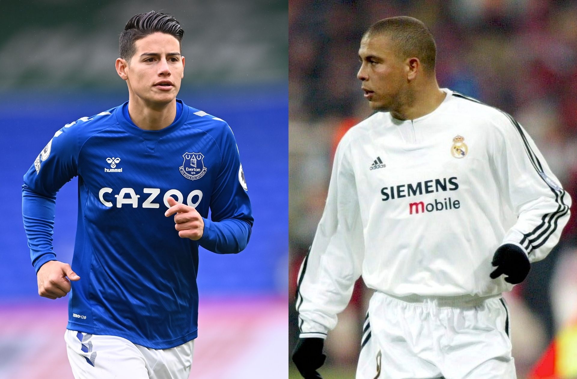 James Rodriguez, Ronaldo Nazario