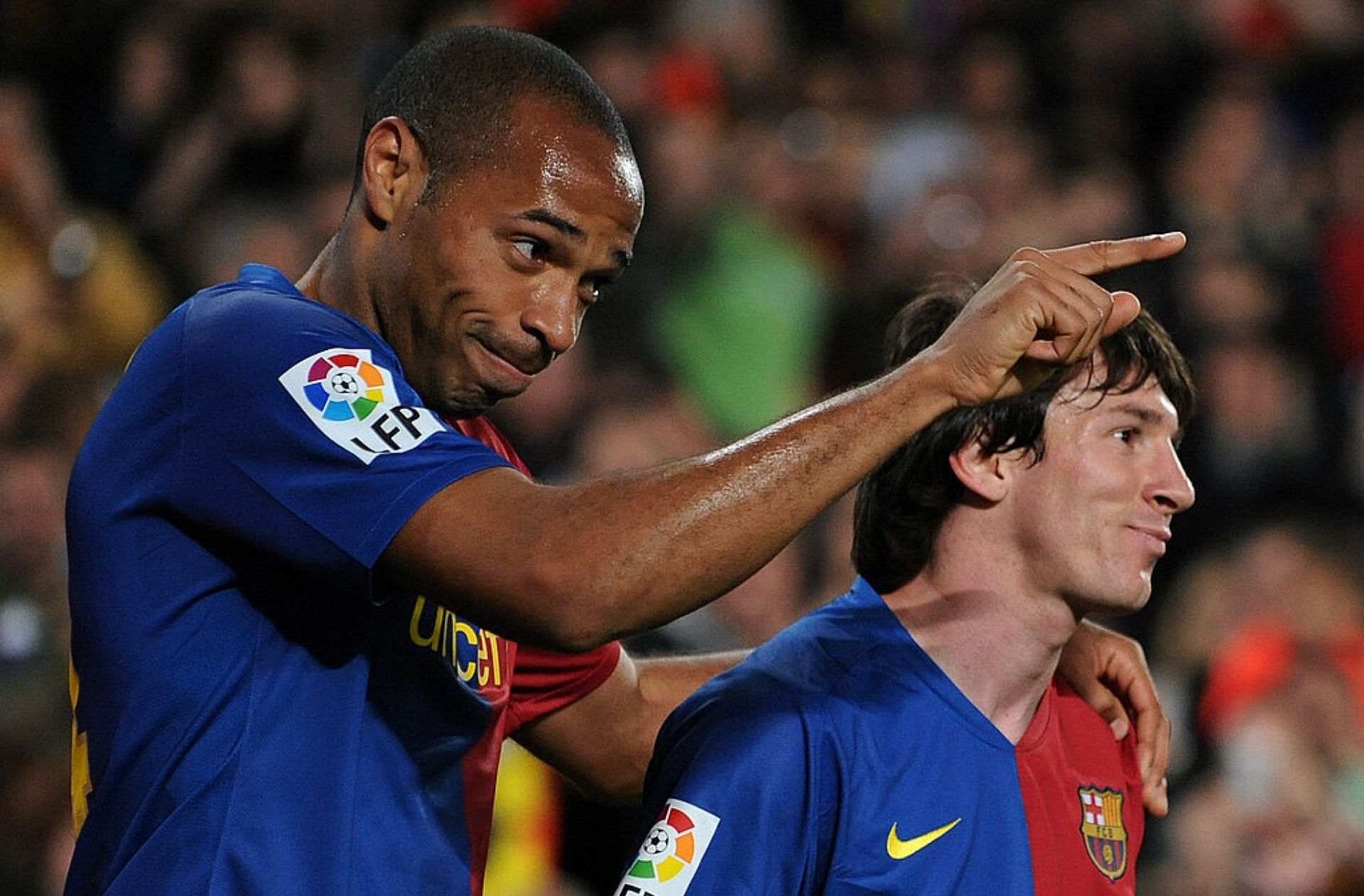 Thierry Henry, Lionel Messi, FC Barcelona