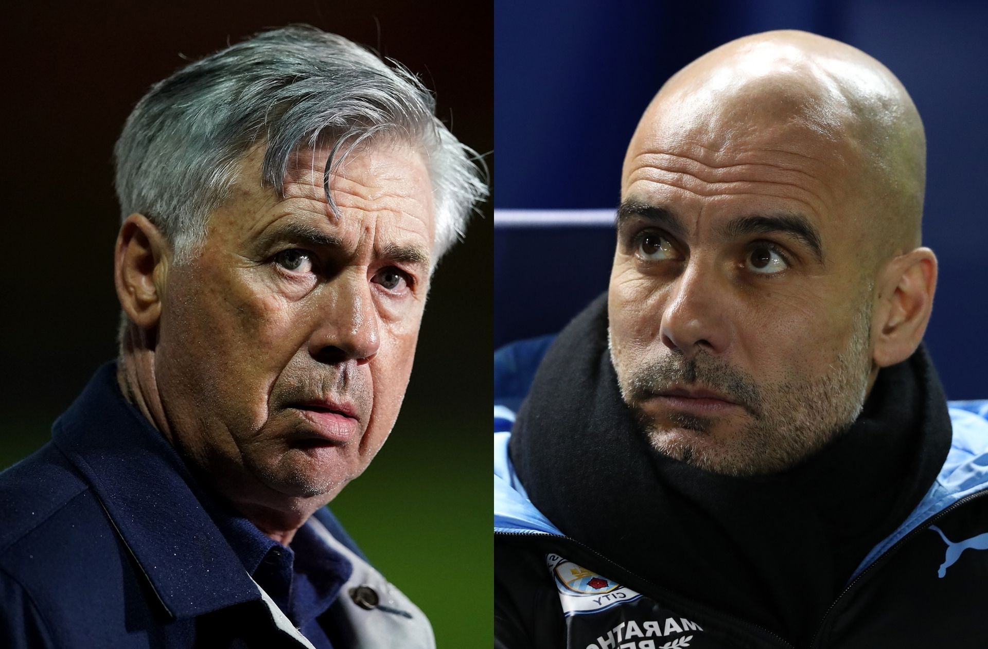 Carlo Ancelotti - Everton, Pep Guardiola - Manchester City