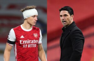 David Luiz & Mikel Arteta - Arsenal