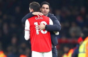 Ozil, Arteta