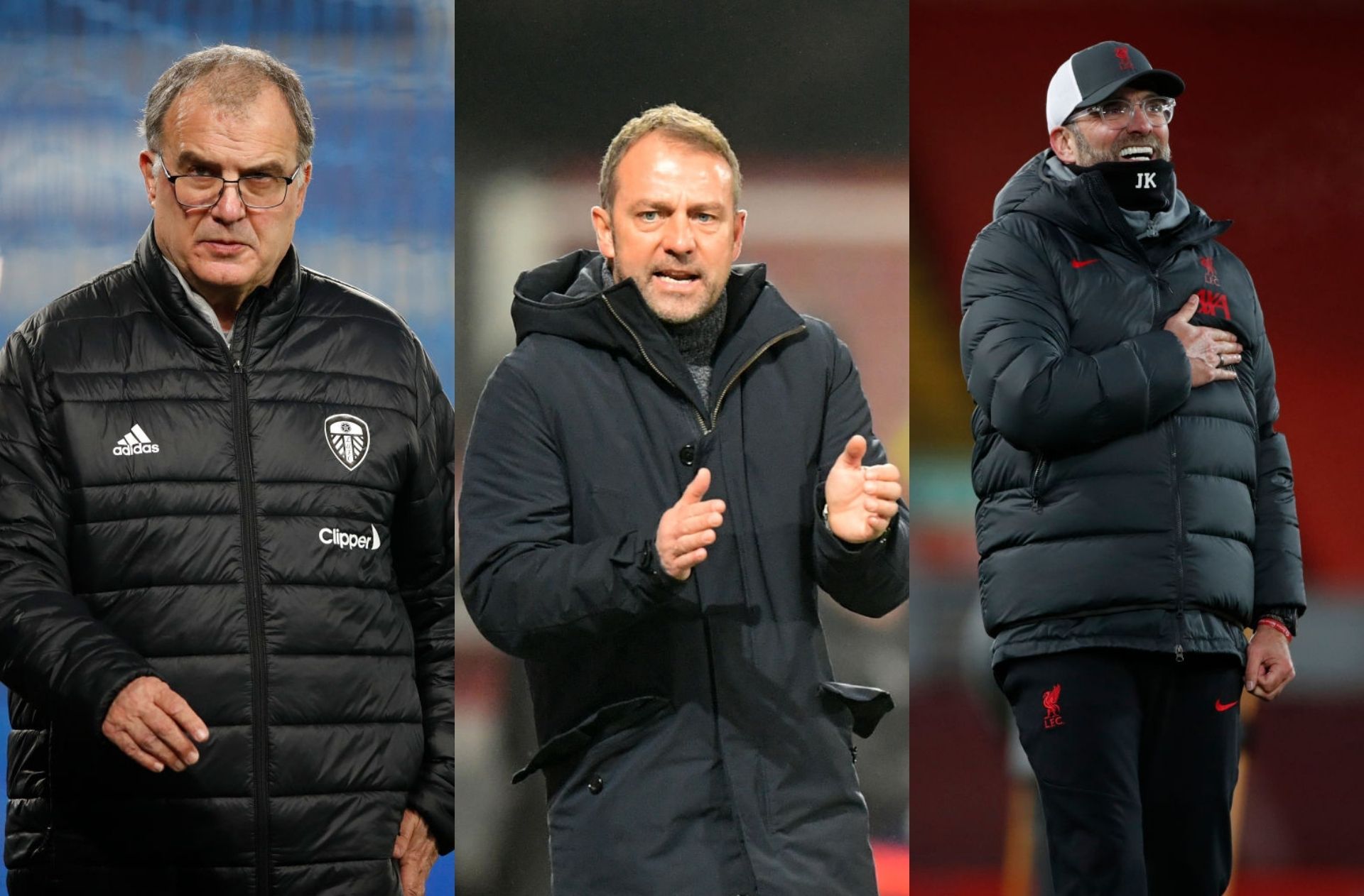 Bielsa, Flick, Klopp, FIFA The Best